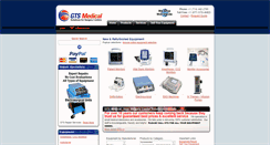 Desktop Screenshot of gtsmedical.com